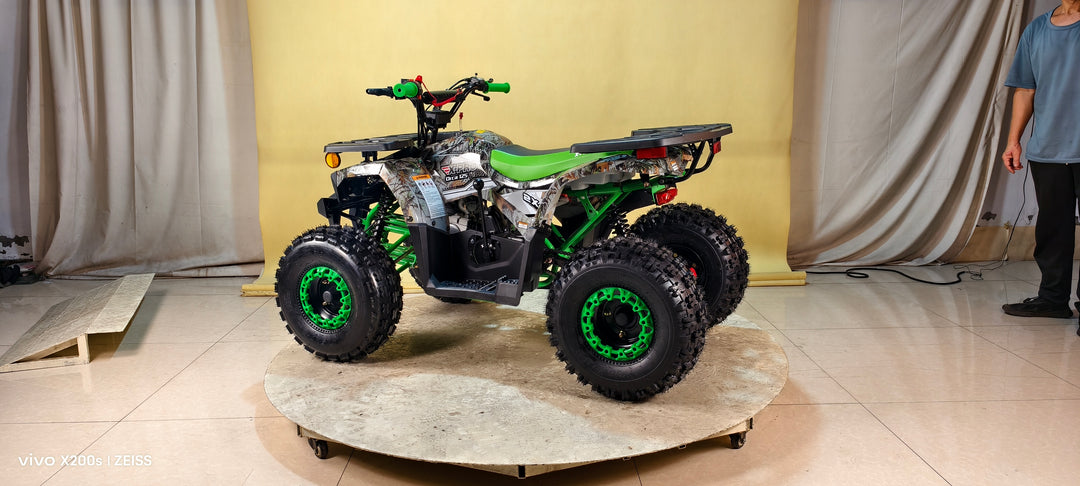 Free Shipping! X-PRO Orca 125cc ATV with Automatic Transmission w/Reverse, LED Headlights, Electric Start, Big 19"/18" Tires!