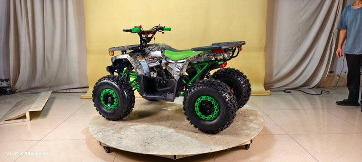 Free Shipping! X-PRO Orca 125cc ATV with Automatic Transmission w/Reverse, LED Headlights, Electric Start, Big 19"/18" Tires!