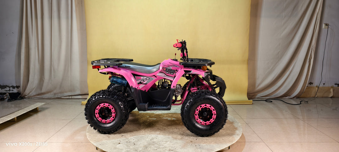 Free Shipping! X-PRO Orca 125cc ATV with Automatic Transmission w/Reverse, LED Headlights, Electric Start, Big 19"/18" Tires!