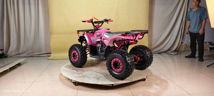 Free Shipping! X-PRO Orca 125cc ATV with Automatic Transmission w/Reverse, LED Headlights, Electric Start, Big 19"/18" Tires!