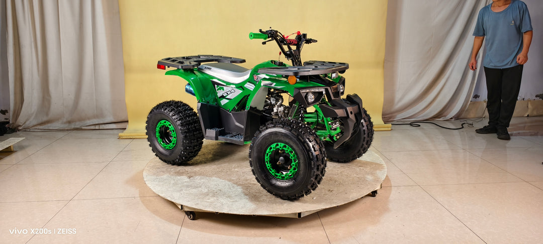 Free Shipping! X-PRO Orca 125cc ATV with Automatic Transmission w/Reverse, LED Headlights, Electric Start, Big 19"/18" Tires!