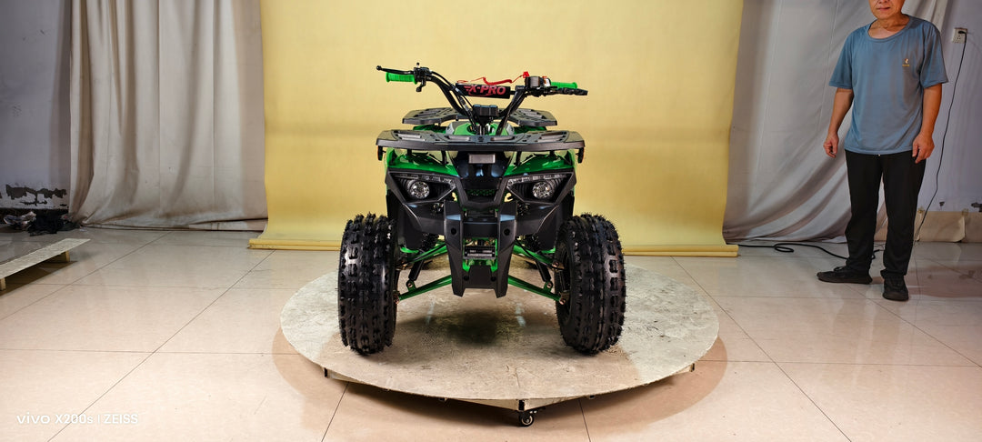 Free Shipping! X-PRO Orca 125cc ATV with Automatic Transmission w/Reverse, LED Headlights, Electric Start, Big 19"/18" Tires!
