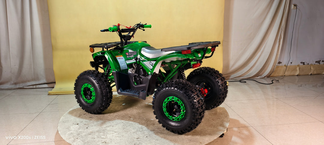 Free Shipping! X-PRO Orca 125cc ATV with Automatic Transmission w/Reverse, LED Headlights, Electric Start, Big 19"/18" Tires!