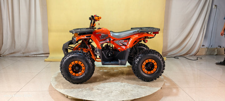 Free Shipping! X-PRO Orca 125cc ATV with Automatic Transmission w/Reverse, LED Headlights, Electric Start, Big 19"/18" Tires!