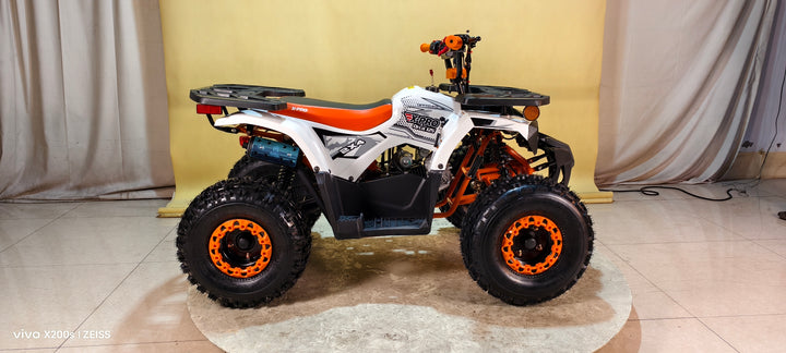 Free Shipping! X-PRO Orca 125cc ATV with Automatic Transmission w/Reverse, LED Headlights, Electric Start, Big 19"/18" Tires!