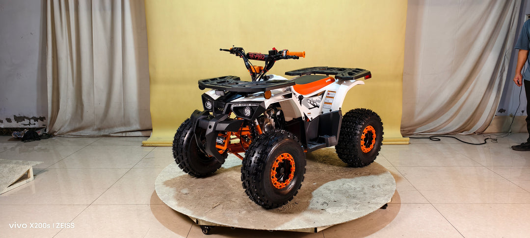 Free Shipping! X-PRO Orca 125cc ATV with Automatic Transmission w/Reverse, LED Headlights, Electric Start, Big 19"/18" Tires!