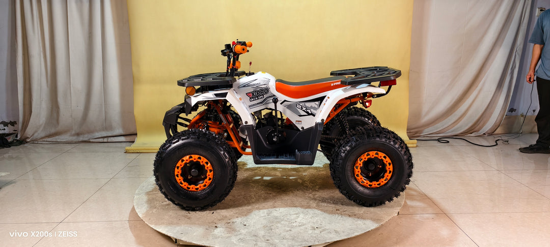 Free Shipping! X-PRO Orca 125cc ATV with Automatic Transmission w/Reverse, LED Headlights, Electric Start, Big 19"/18" Tires!