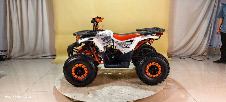 Free Shipping! X-PRO Orca 125cc ATV with Automatic Transmission w/Reverse, LED Headlights, Electric Start, Big 19"/18" Tires!