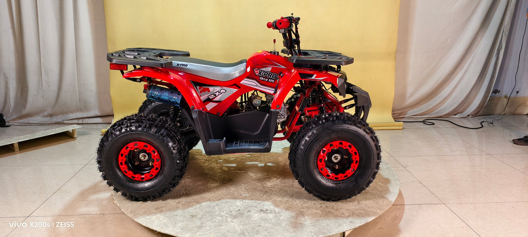 Free Shipping! X-PRO Orca 125cc ATV with Automatic Transmission w/Reverse, LED Headlights, Electric Start, Big 19"/18" Tires!