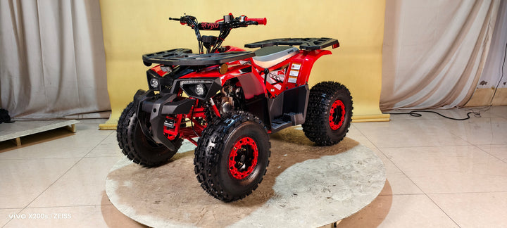 Free Shipping! X-PRO Orca 125cc ATV with Automatic Transmission w/Reverse, LED Headlights, Electric Start, Big 19"/18" Tires!