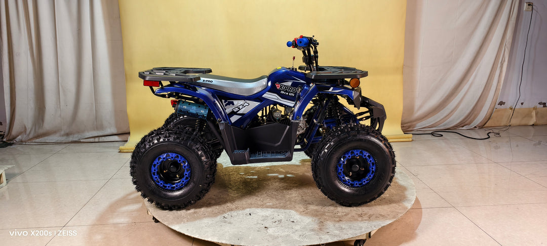 Free Shipping! X-PRO Orca 125cc ATV with Automatic Transmission w/Reverse, LED Headlights, Electric Start, Big 19"/18" Tires!