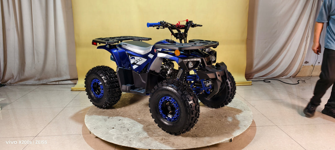 Free Shipping! X-PRO Orca 125cc ATV with Automatic Transmission w/Reverse, LED Headlights, Electric Start, Big 19"/18" Tires!
