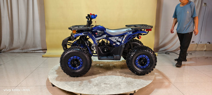 Free Shipping! X-PRO Orca 125cc ATV with Automatic Transmission w/Reverse, LED Headlights, Electric Start, Big 19"/18" Tires!