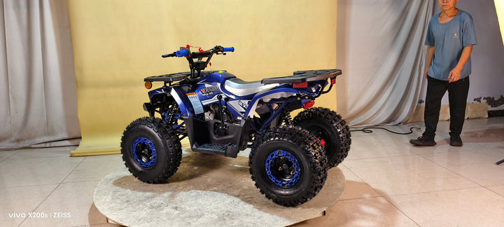 Free Shipping! X-PRO Orca 125cc ATV with Automatic Transmission w/Reverse, LED Headlights, Electric Start, Big 19"/18" Tires!
