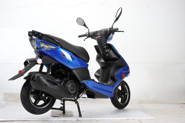 Free Shipping! X-PRO Bali 150cc Moped Scooter with 10in Wheels! Electric Start, Large Headlights!