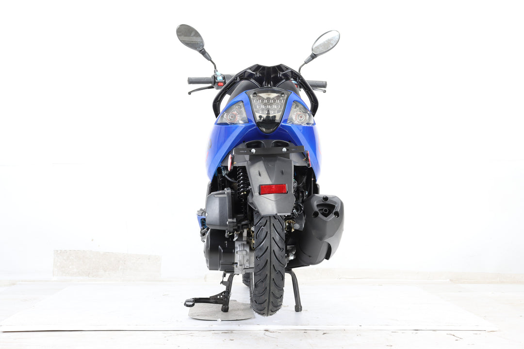 Free Shipping! X-PRO Bali 150cc Moped Scooter with 10in Wheels! Electric Start, Large Headlights!