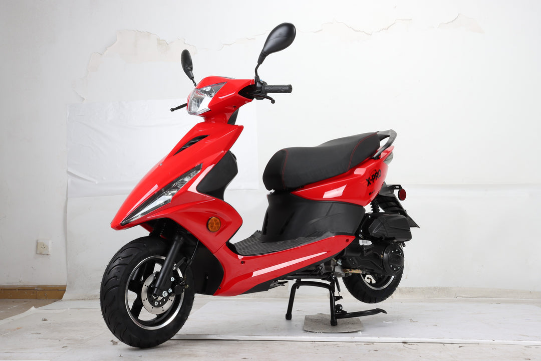 Free Shipping! X-PRO Bali 150cc Moped Scooter with 10in Wheels! Electric Start, Large Headlights!