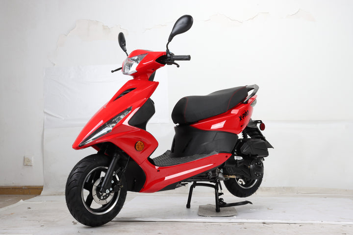 Free Shipping! X-PRO Bali 150cc Moped Scooter with 10in Wheels! Electric Start, Large Headlights!