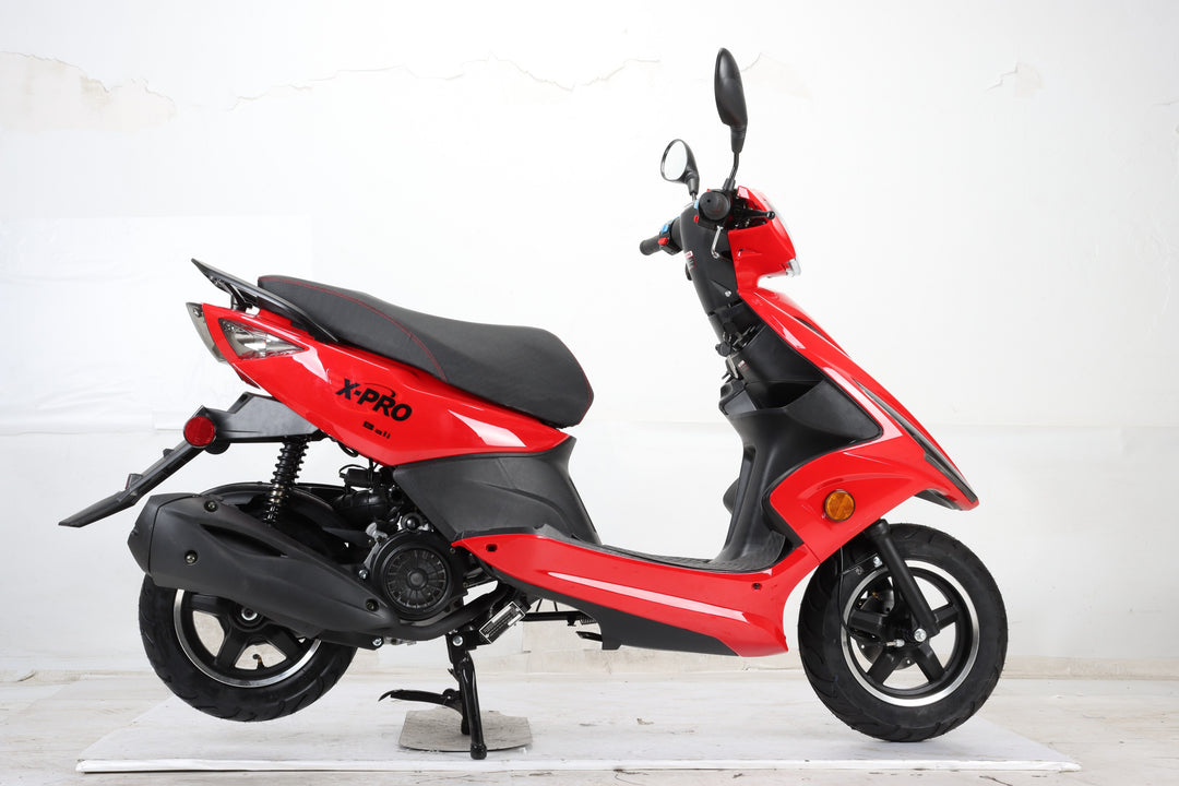 Free Shipping! X-PRO Bali 150cc Moped Scooter with 10in Wheels! Electric Start, Large Headlights!