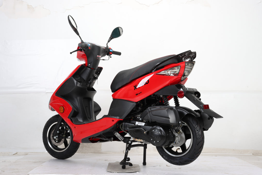 Free Shipping! X-PRO Bali 150cc Moped Scooter with 10in Wheels! Electric Start, Large Headlights!