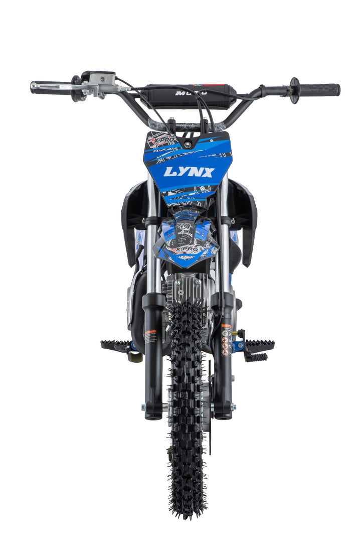Free Shipping! X-PRO Lynx 125cc Dirt Bike with 4-Speed Semi-Automatic Transmission, Kick Start, Big 14"/12" Tires! Zongshen Brand Engine!