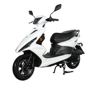 Free Shipping! X-PRO Bali 50cc Moped Scooter with 10" Wheels! Electric/Kick Start! Large LED Headlights!