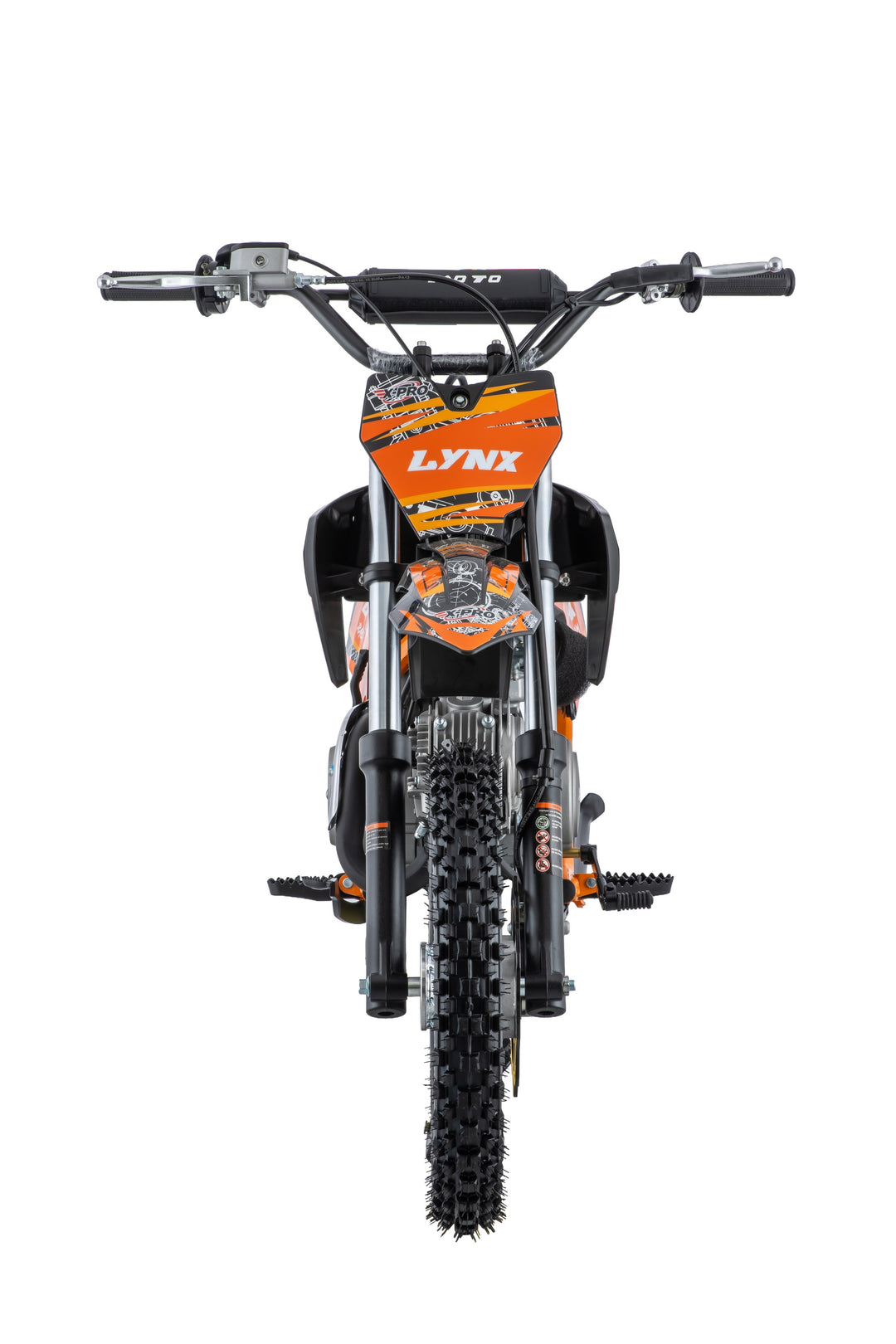 Free Shipping! Lynx 125cc Dirt Bike with 4-Speed Manual Transmission, Kick Start, Big 14"/12" Tires! Zongshen Brand Engine!