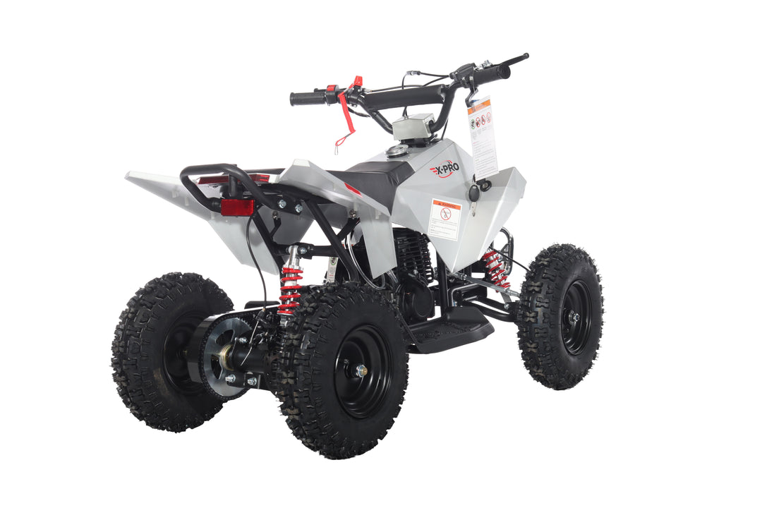 Free Shipping! X-PRO Falcon 40cc ATV with Chain Transmission, Pull start! Disc Brake! 6in Tires!