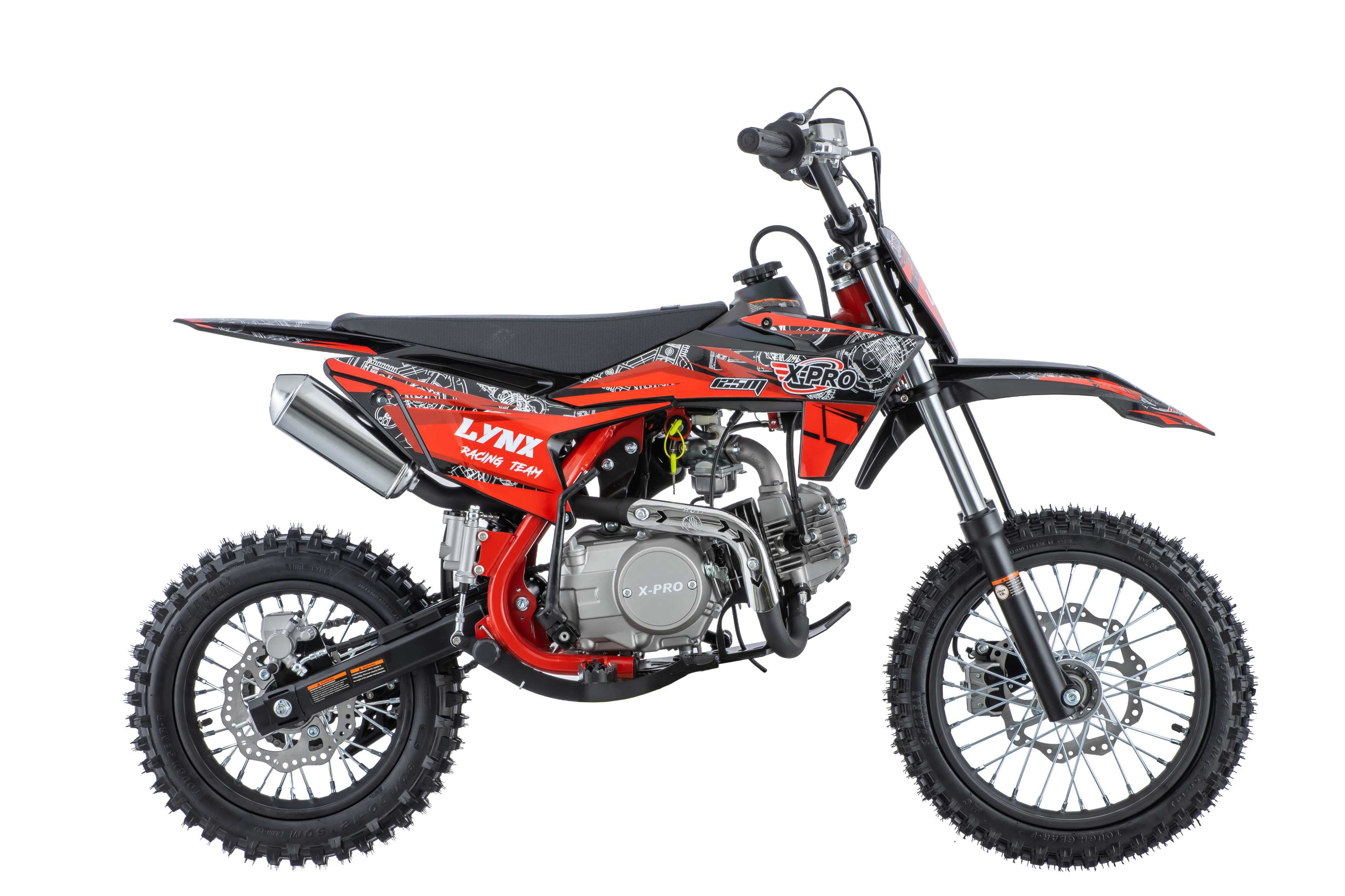 Free Shipping! Lynx 125cc Dirt Bike with 4-Speed Manual