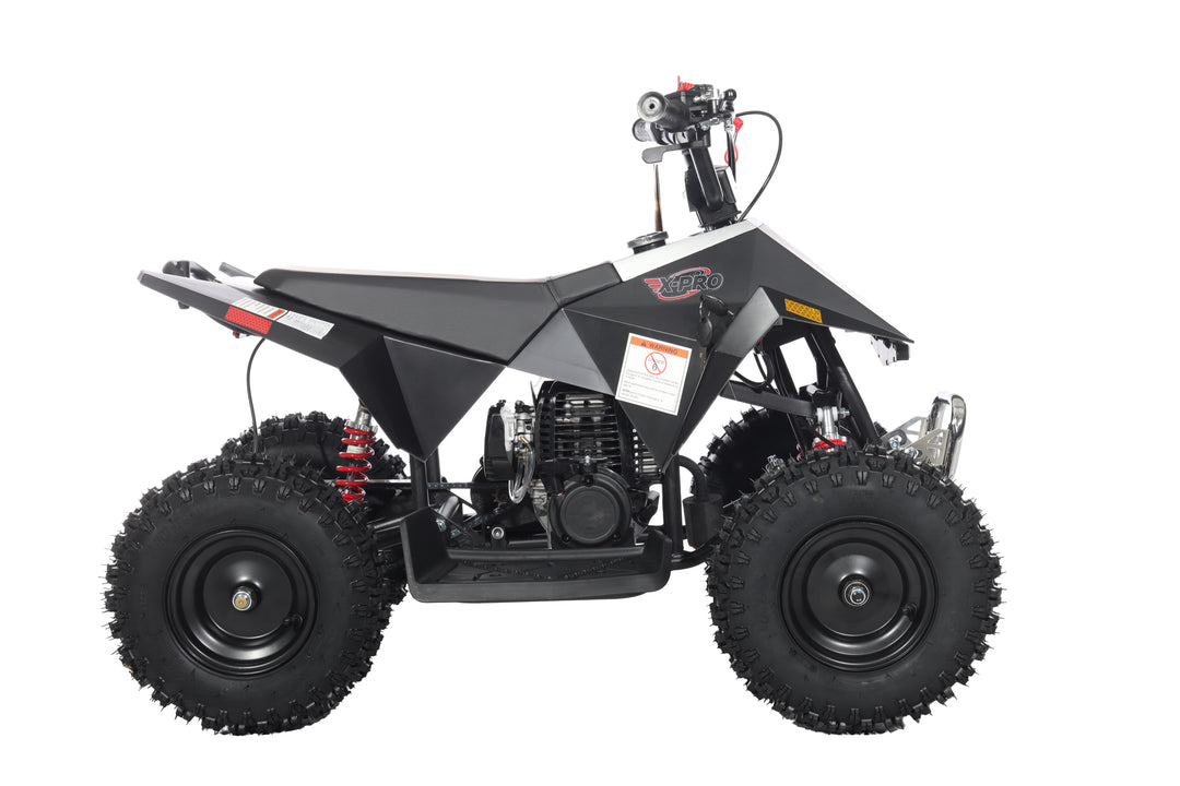 Free Shipping! X-PRO Falcon 40cc ATV with Chain Transmission, Pull start! Disc Brake! 6in Tires!