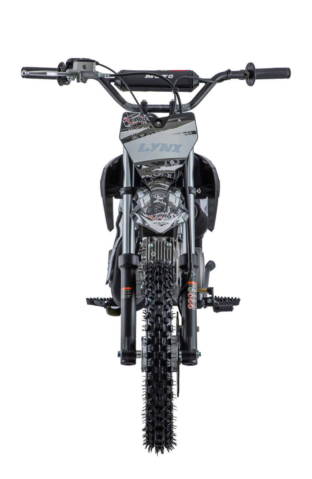Free Shipping! Lynx 125cc Dirt Bike with 4-Speed Manual Transmission, Kick Start, Big 14"/12" Tires! Zongshen Brand Engine!
