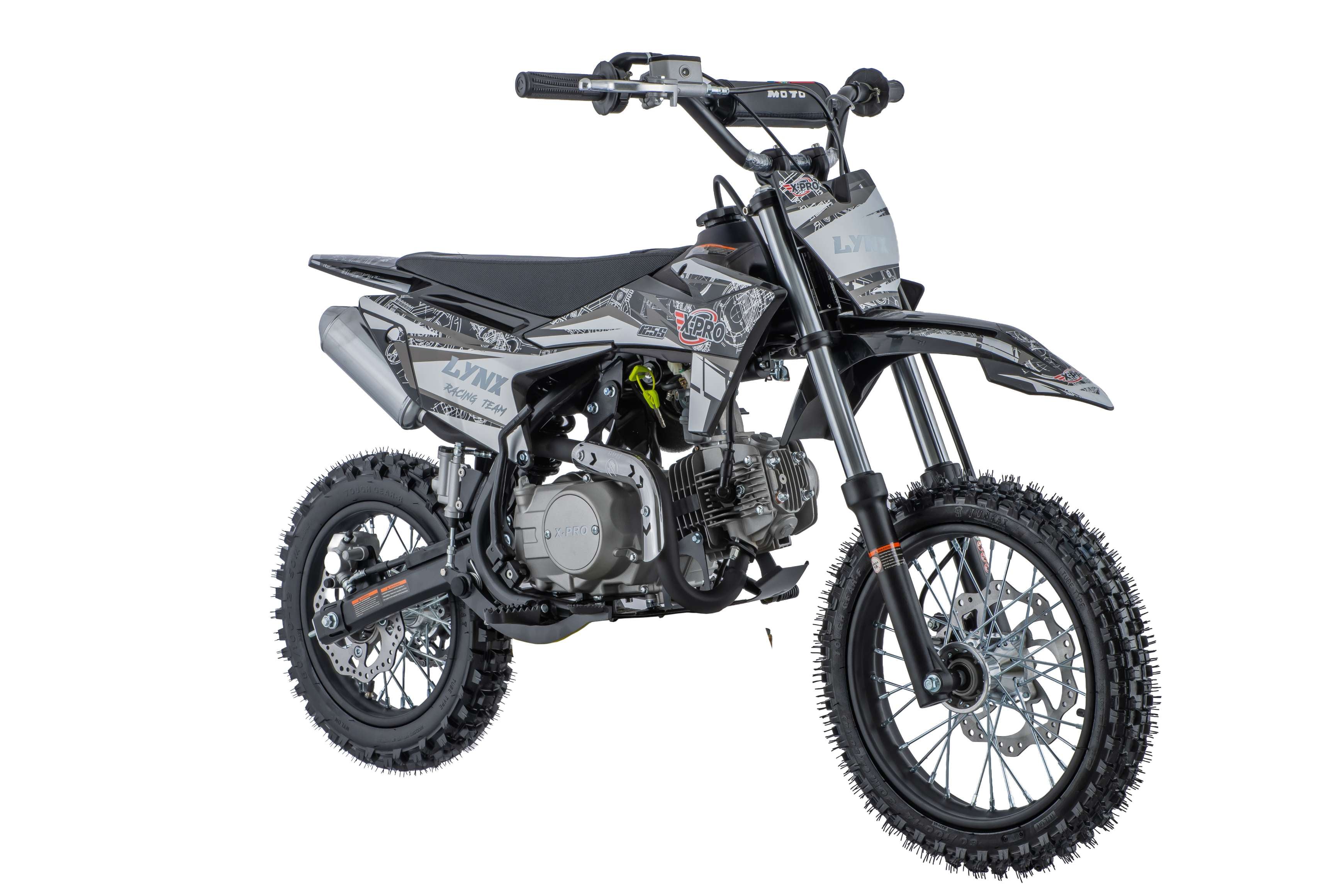Free Shipping! Lynx 125cc Dirt Bike with 4-Speed Manual