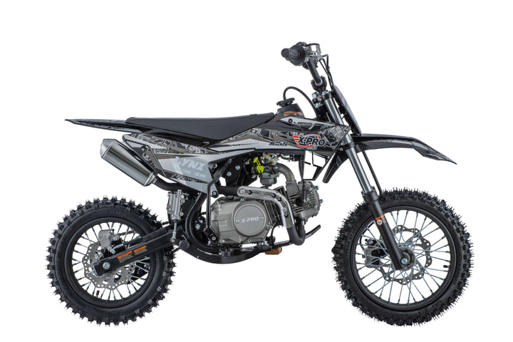 Free Shipping! Lynx 125cc Dirt Bike with 4-Speed Manual Transmission, Kick Start, Big 14"/12" Tires! Zongshen Brand Engine!