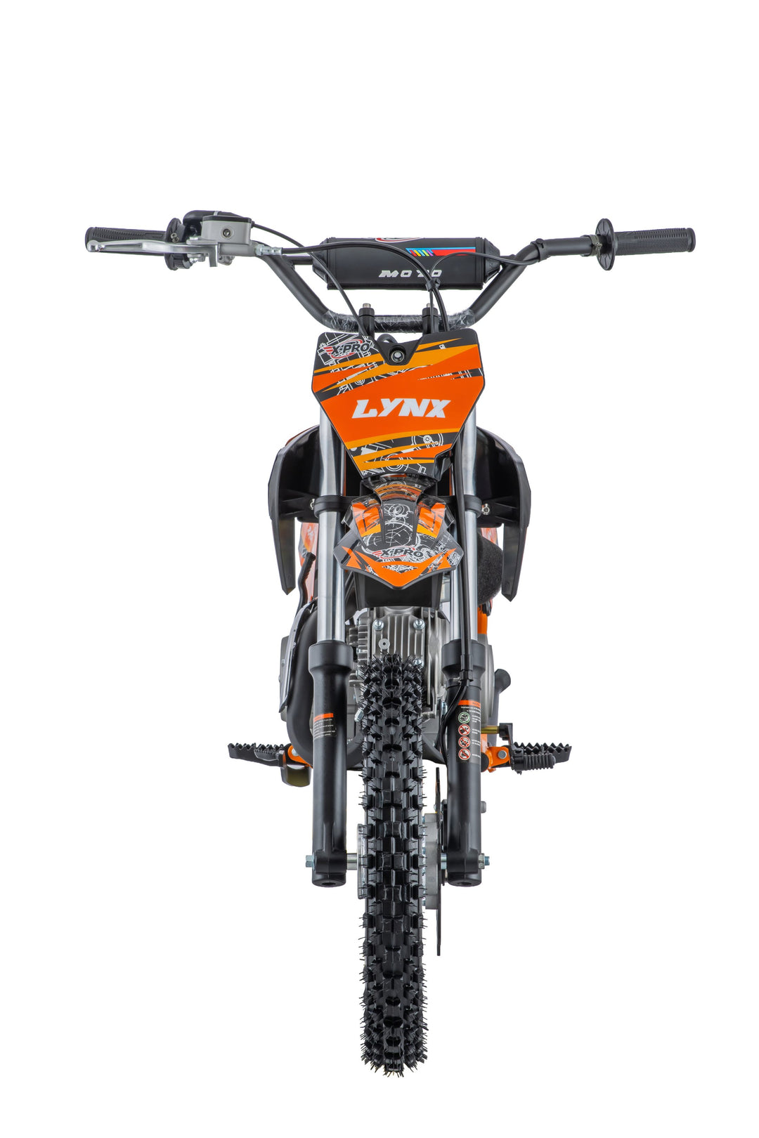 Free Shipping! X-PRO Lynx 125cc Dirt Bike with 4-Speed Semi-Automatic Transmission, Kick Start, Big 14"/12" Tires! Zongshen Brand Engine!