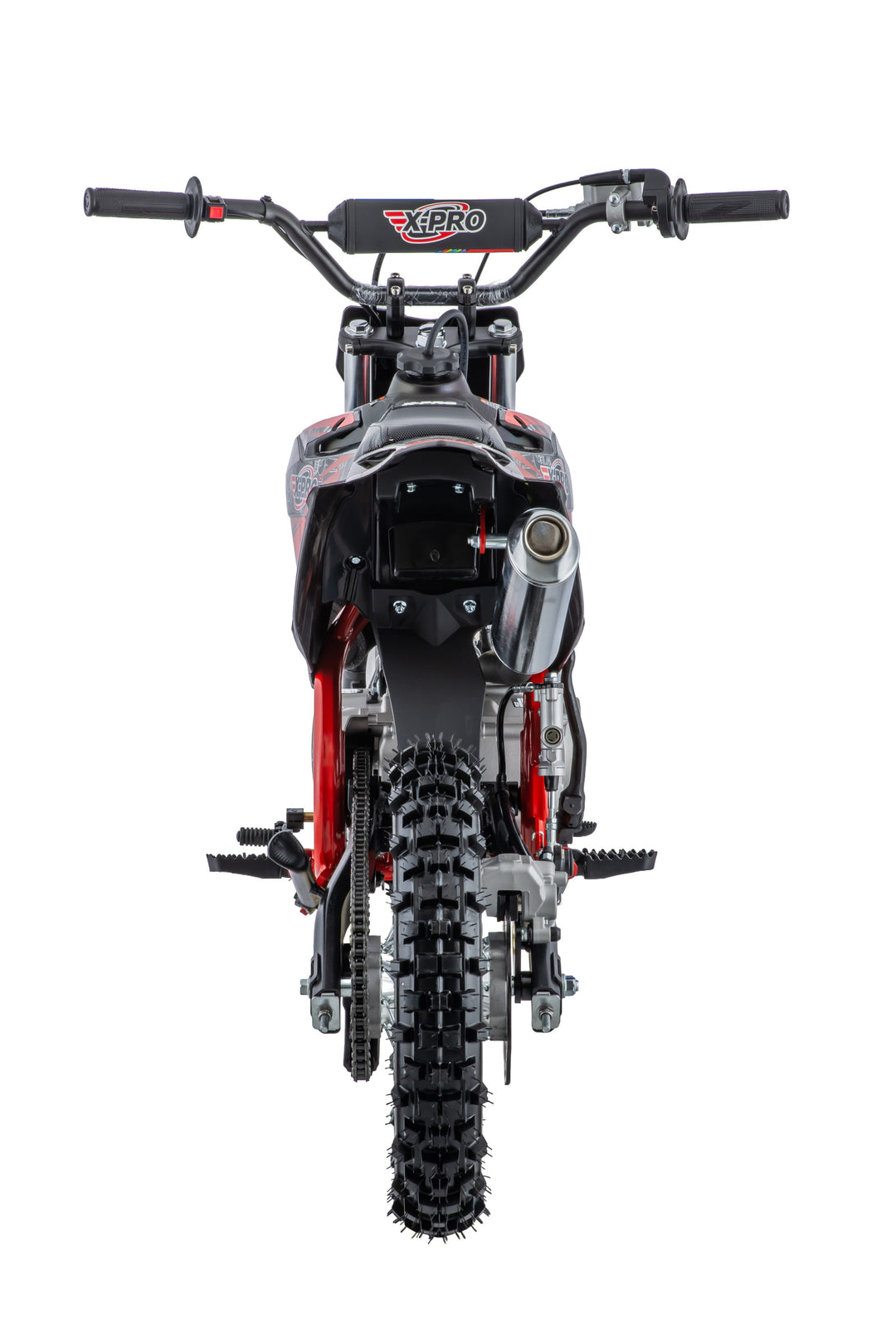 Free Shipping! X-PRO Lynx 125cc Dirt Bike with 4-Speed Semi-Automatic Transmission, Kick Start, Big 14"/12" Tires! Zongshen Brand Engine!