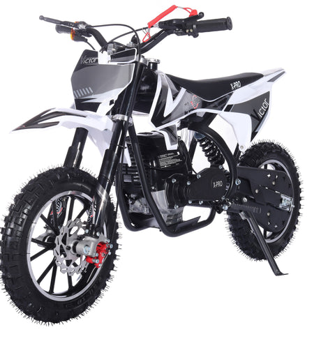 Free Shipping! X-PRO Victor Mini Dirt Bike, Gas Power 4 Stroke Dirt Bike! 40CC Pit Bike, Pull Start, 10in Wheels!