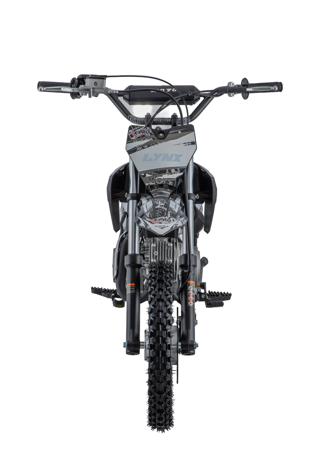 Free Shipping! X-PRO Lynx 125cc Dirt Bike with 4-Speed Semi-Automatic Transmission, Kick Start, Big 14"/12" Tires! Zongshen Brand Engine!