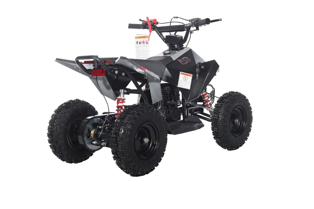 Free Shipping! X-PRO Falcon 40cc ATV with Chain Transmission, Pull start! Disc Brake! 6in Tires!