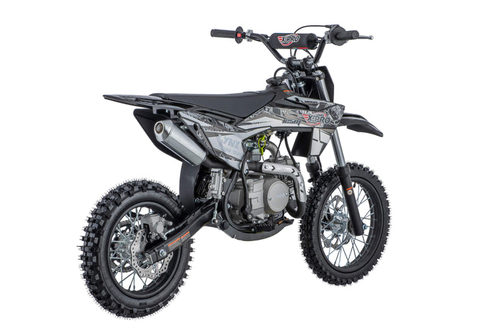 Free Shipping! X-PRO Lynx 125cc Dirt Bike with 4-Speed Semi-Automatic Transmission, Kick Start, Big 14"/12" Tires! Zongshen Brand Engine!