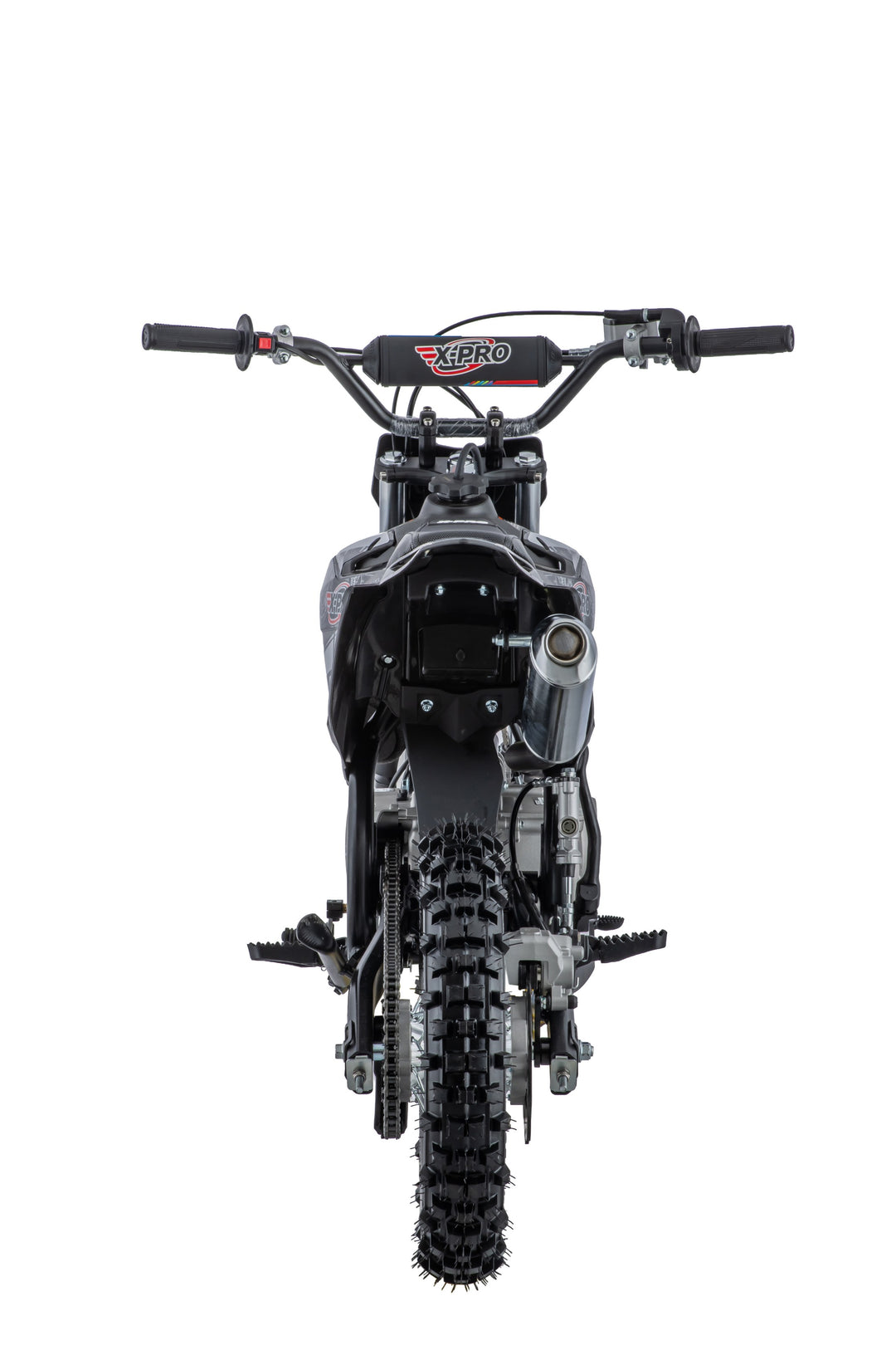 Free Shipping! X-PRO Lynx 125cc Dirt Bike with 4-Speed Semi-Automatic Transmission, Kick Start, Big 14"/12" Tires! Zongshen Brand Engine!