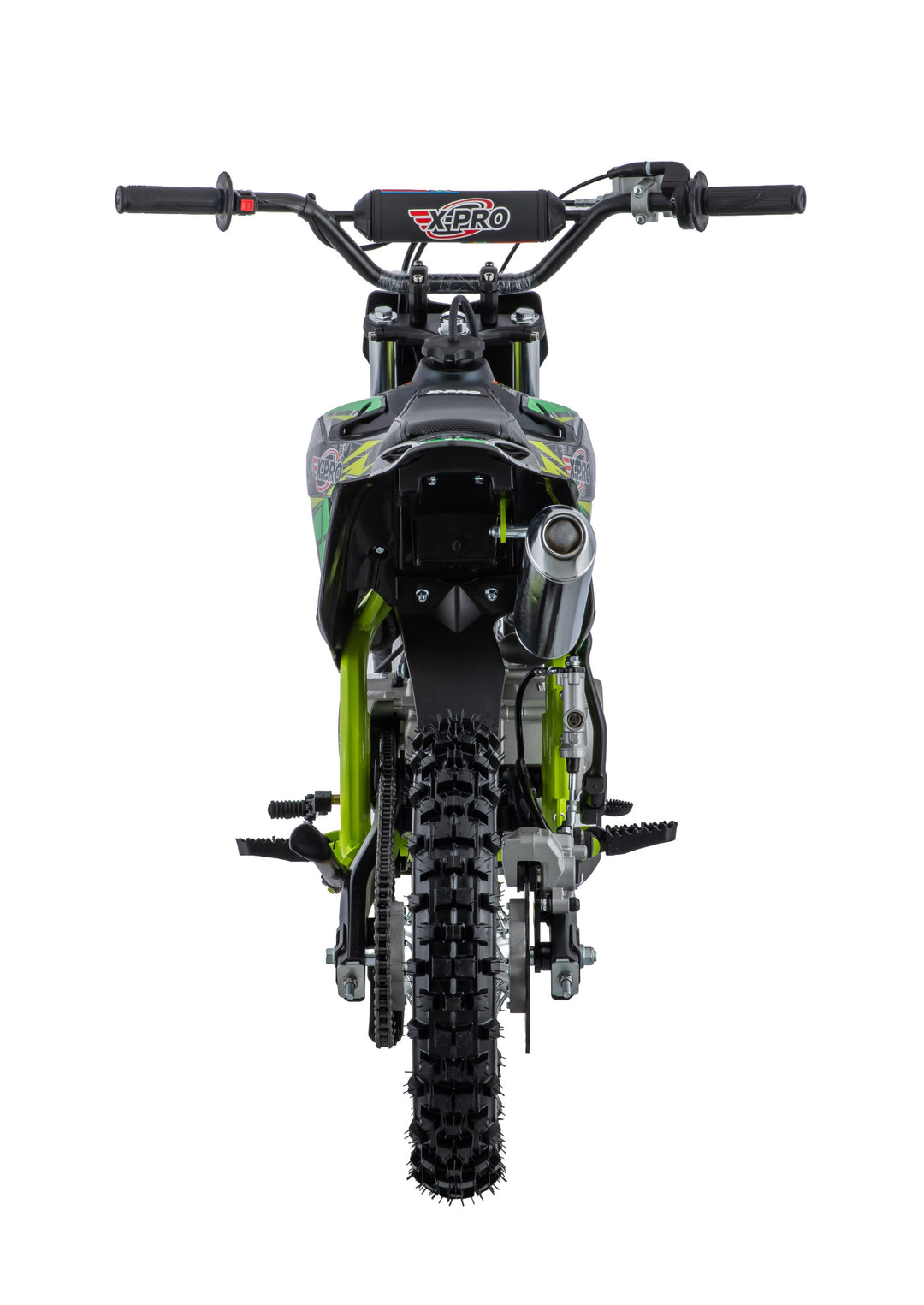 Free Shipping! X-PRO Lynx 125cc Dirt Bike with 4-Speed Semi-Automatic Transmission, Kick Start, Big 14"/12" Tires! Zongshen Brand Engine!