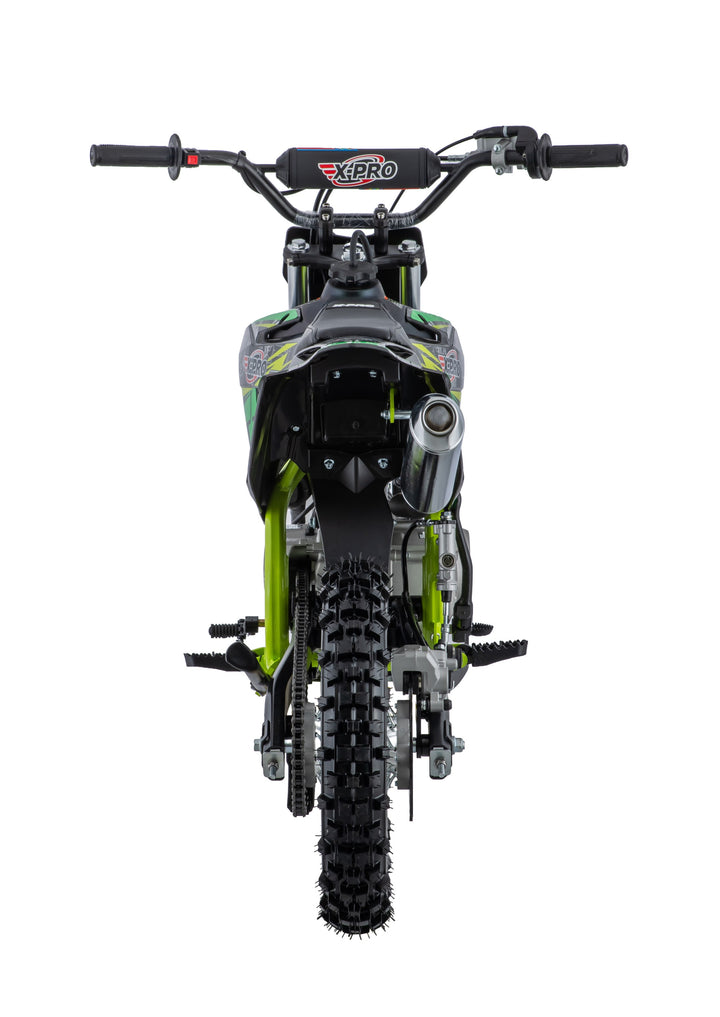 Free Shipping! X-PRO Lynx 125cc Dirt Bike with 4-Speed Semi-Automatic Transmission, Kick Start, Big 14"/12" Tires! Zongshen Brand Engine!