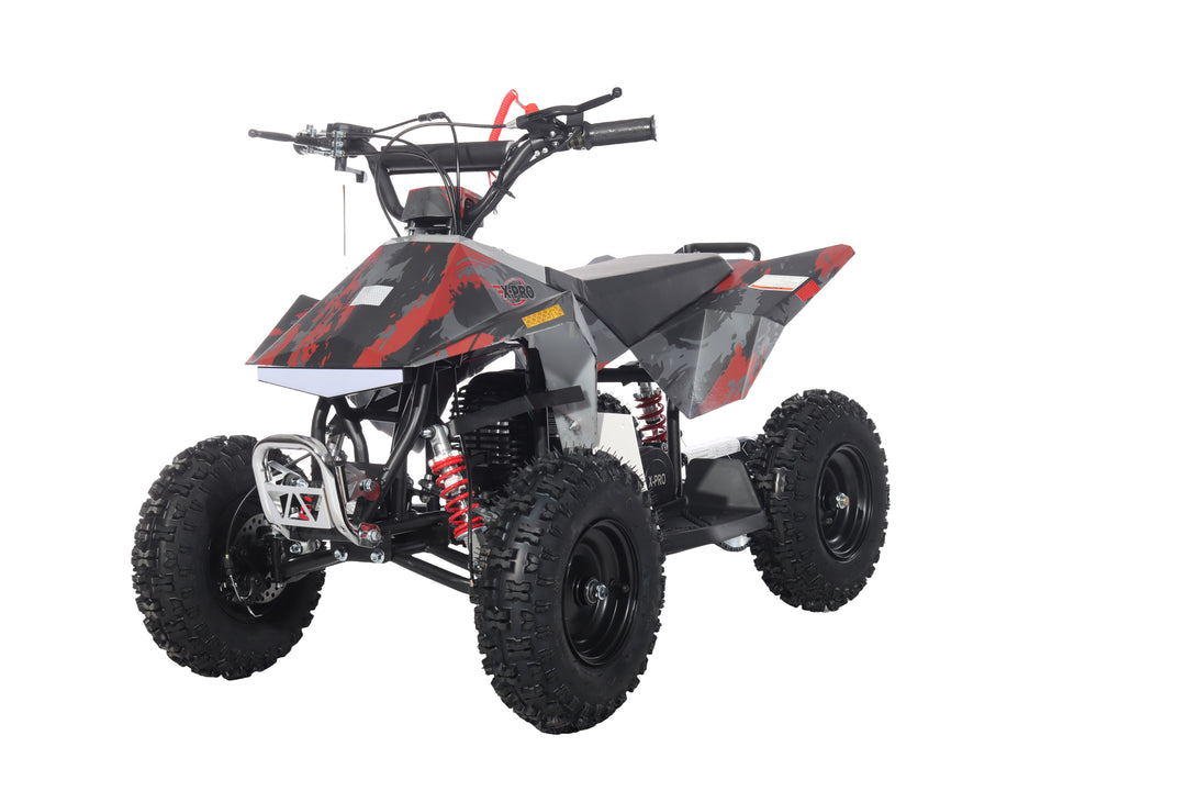 Free Shipping! X-PRO Falcon 40cc ATV with Chain Transmission, Pull start! Disc Brake! 6in Tires!