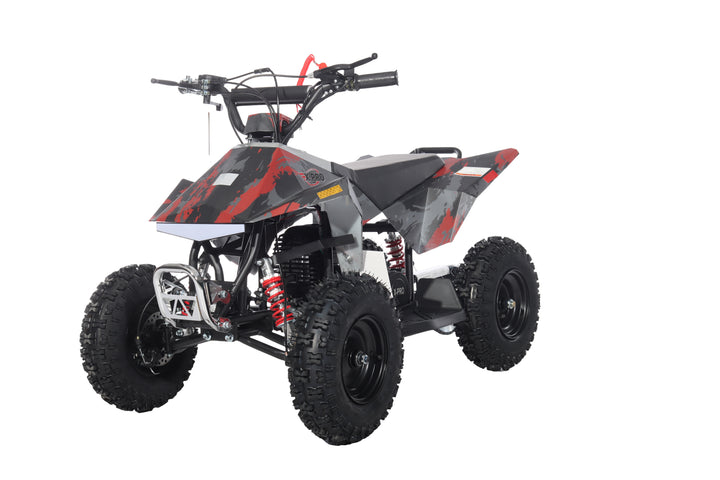 Free Shipping! X-PRO Falcon 40cc ATV with Chain Transmission, Pull start! Disc Brake! 6in Tires!