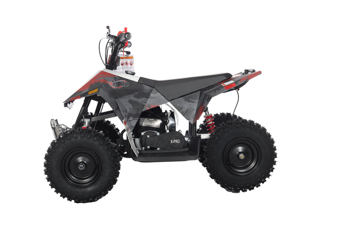 Free Shipping! X-PRO Falcon 40cc ATV with Chain Transmission, Pull start! Disc Brake! 6in Tires!