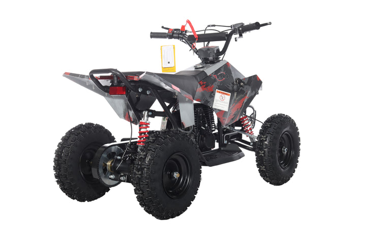 Free Shipping! X-PRO Falcon 40cc ATV with Chain Transmission, Pull start! Disc Brake! 6in Tires!