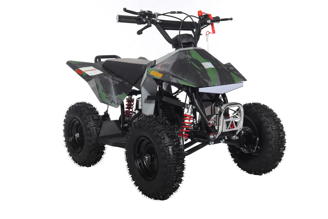 Free Shipping! X-PRO Falcon 40cc ATV with Chain Transmission, Pull start! Disc Brake! 6in Tires!