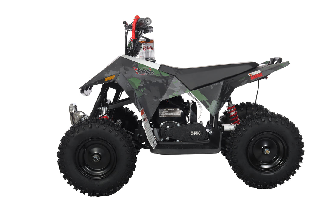 Free Shipping! X-PRO Falcon 40cc ATV with Chain Transmission, Pull start! Disc Brake! 6in Tires!