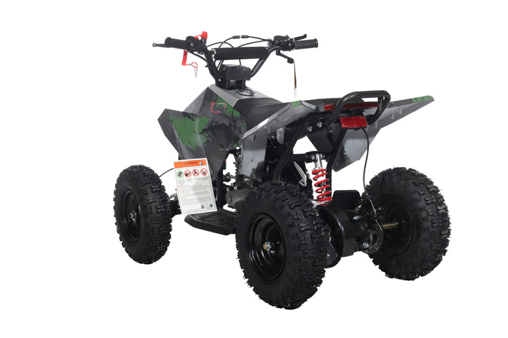 Free Shipping! X-PRO Falcon 40cc ATV with Chain Transmission, Pull start! Disc Brake! 6in Tires!