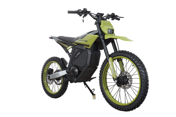 Free Shipping! X-PRO DRAX X PRO 5000W 72V/30AH Teens Adults Electric Dirt Bike with Front LED Light! 19"/17" Wheels!